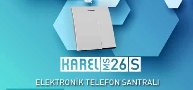 karel ms26s telefon santrali