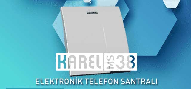 karel ms38c telefon santrali