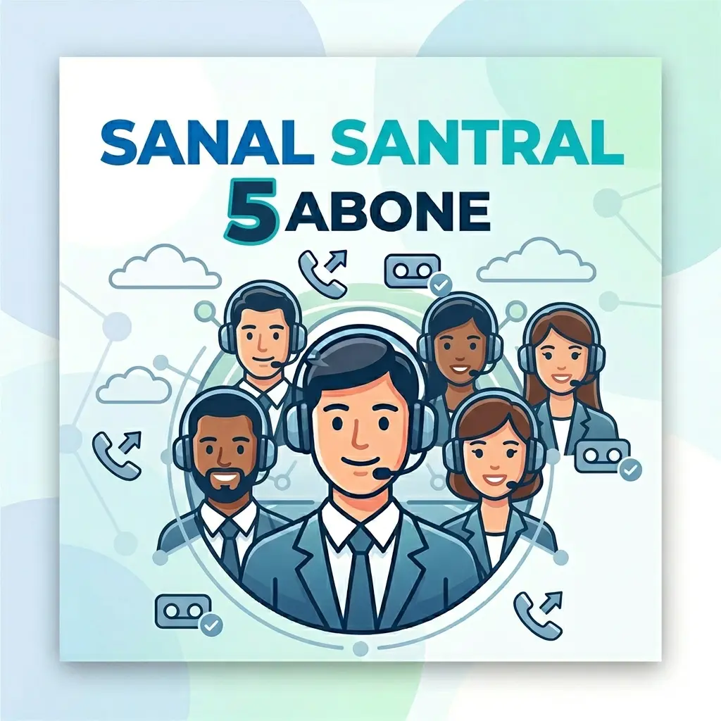 5 kullanıcı sanal santral