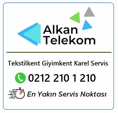 Tekstilkent & Giyimkent karel servisi iletişim